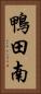 鴨田南 Vertical Portrait