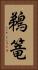 鵜篭 Vertical Portrait