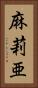 麻莉亜 Vertical Portrait