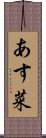 あす菜 Scroll