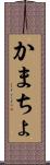 かまちょ Scroll