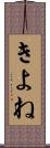 きよね Scroll