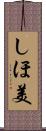 しほ美 Scroll