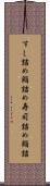 すし詰め Scroll
