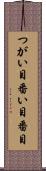 つがい目 Scroll