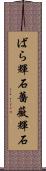 ばら輝石 Scroll
