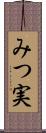 みつ実 Scroll