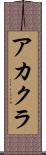 アカクラ Scroll