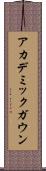 アカデミックガウン Scroll