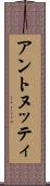 アントヌッティ Scroll