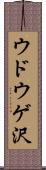 ウドウゲ沢 Scroll
