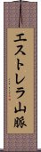 エストレラ山脈 Scroll