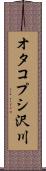 オタコプシ沢川 Scroll