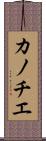 カノチエ Scroll