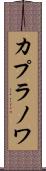 カプラノワ Scroll