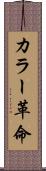 カラー革命 Scroll