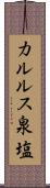 カルルス泉塩 Scroll