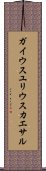 ガイウス・ユリウス・カエサル Scroll