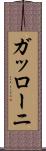 ガッローニ Scroll