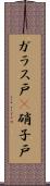 ガラス戸(P) Scroll