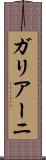 ガリアーニ Scroll