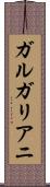ガルガリアニ Scroll