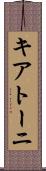 キアトーニ Scroll