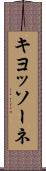 キヨッソーネ Scroll