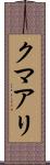 クマアリ Scroll