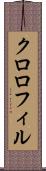 クロロフィル Scroll