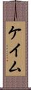 ケイム Scroll