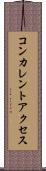 コンカレント・アクセス Scroll