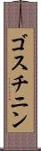 ゴスチニン Scroll