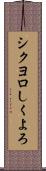シクヨロ Scroll