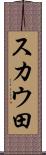 スカウ田 Scroll
