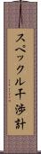 スペックル干渉計 Scroll