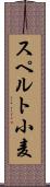 スペルト小麦 Scroll