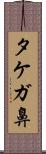 タケガ鼻 Scroll