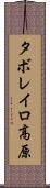 タボレイロ高原 Scroll