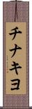 チナキヨ Scroll