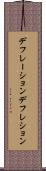 デフレーション Scroll