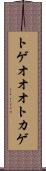 トゲオオオトカゲ Scroll