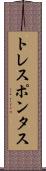 トレスポンタス Scroll