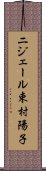 ニジェール束村陽子 Scroll