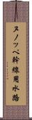 ヌノッペ幹線用水路 Scroll