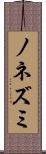 ノネズミ Scroll
