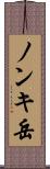 ノンキ岳 Scroll