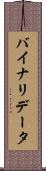 バイナリ・データ Scroll