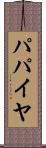 パパイヤ Scroll