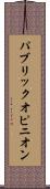 パブリック・オピニオン Scroll